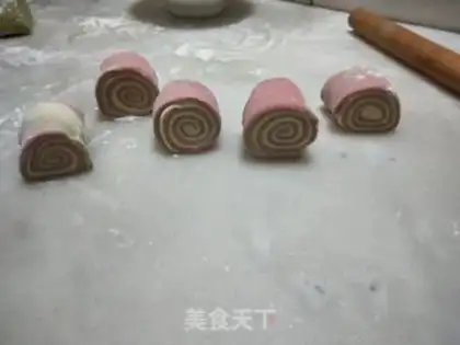 Make Colored buns step 6