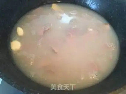 Make Spinach fried liver step 4