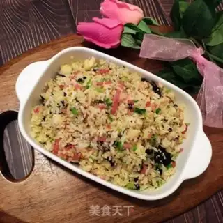 Make Seat bacon fried rice step 11