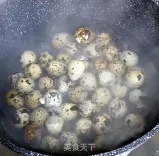 Make Five quail eggs step 0