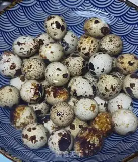 Make Five quail eggs step 1
