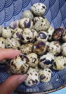 Make Five quail eggs step 2