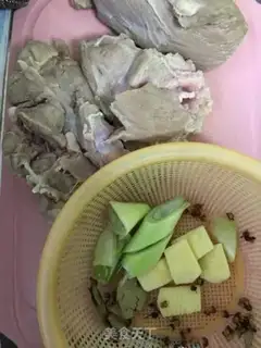 Make White lamb step 1
