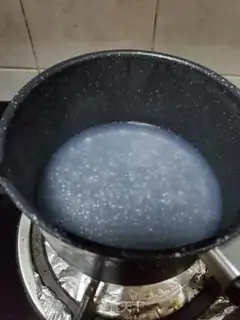 Make Milk potato Simillo step 3
