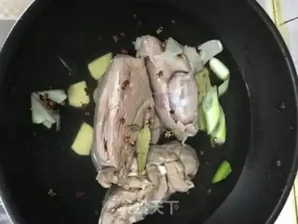 Make White lamb step 2