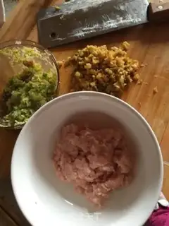 Make Bag buns step 1