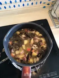 Make Weed-covered rice step 1