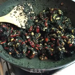 Make Nutrient sesame cake step 5