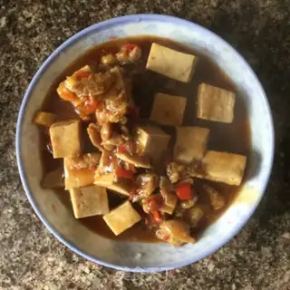 Make Red tofu step 8