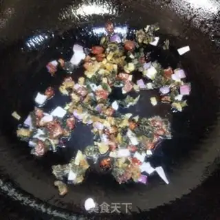 Make Plum and sausage fried rice step 4