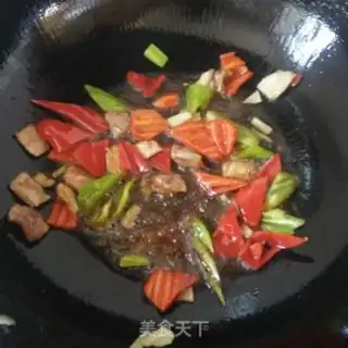 Make Twin pepper fried mushrooms step 5