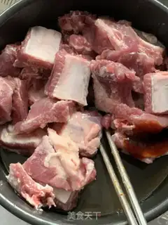 Make Sugar vinegar ribs step 1
