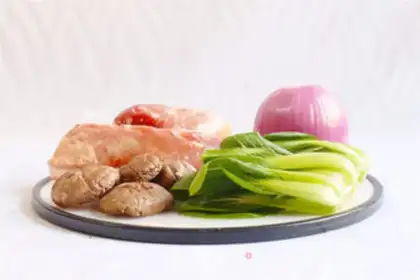 Make Taiwan halogen rice step 0