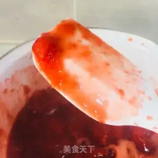 Make Sweet sour and sweet with strawberry sauce step 6
