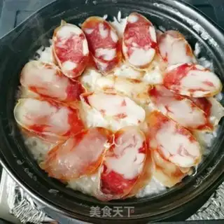 Make Sausage rice step 8