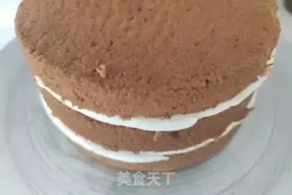 Make Caramel sea salt cake step 14