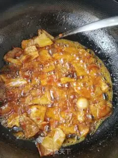 Make Taiwan halogen rice step 4