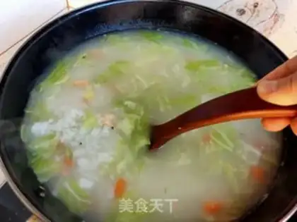 Make Porridge in the rice step 10