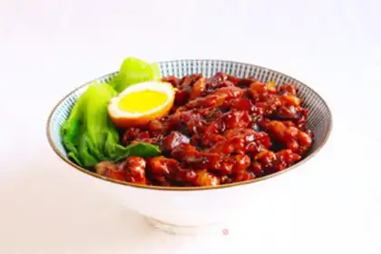 Make Taiwan halogen rice step 9