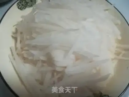 Make Beef radish step 1