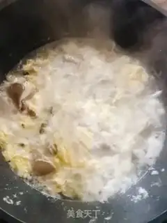 Make Pumpkin egg soup step 4