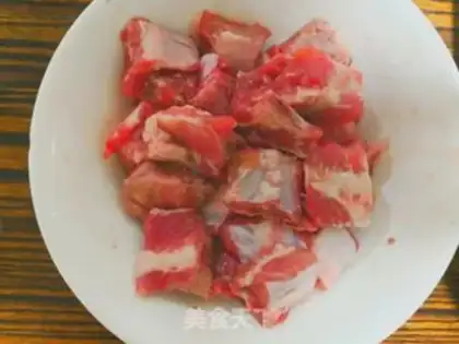Make Carrots burn ribs step 2