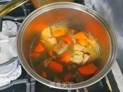 Make Carrots burn ribs step 6