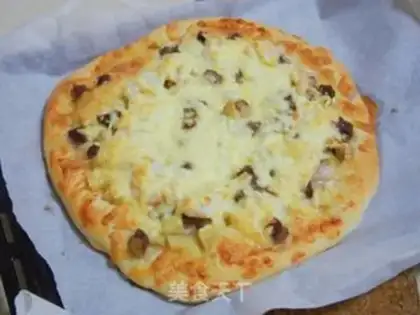 Make Black pepper beef shrimp pizza step 9