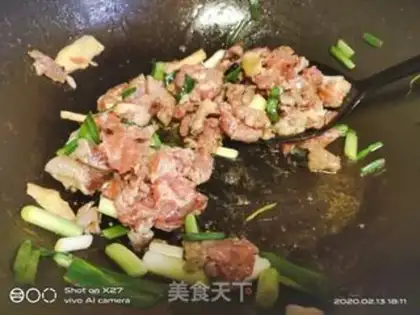 Make Garlic beef step 1