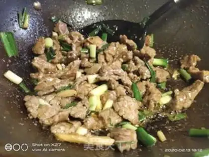 Make Garlic beef step 2