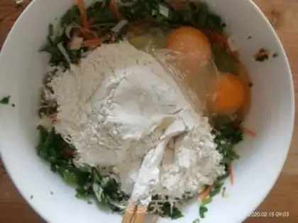 Make Vegetable pie step 2