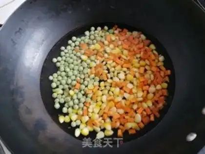 Make Rice pizza step 1