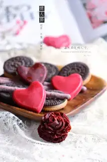 Make Heart chocolate step 6