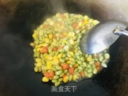 Make Green bean corn step 2