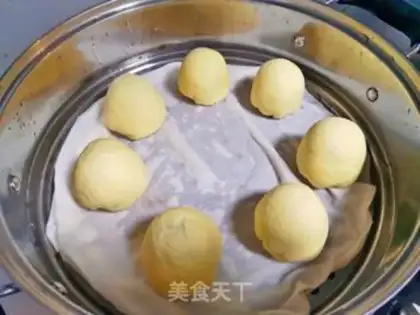 Make Bean and corn buns step 4