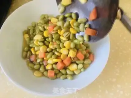 Make Green bean corn step 4