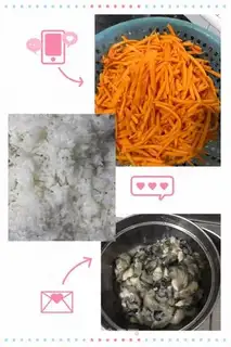 Make Pumpkin rice step 0