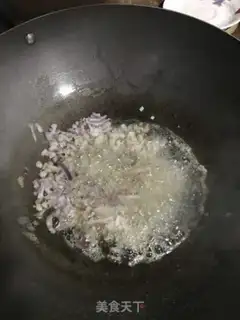 Make Pumpkin rice step 1
