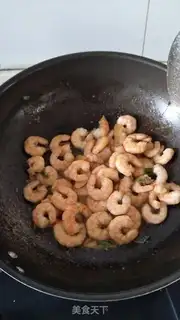 Make Peas and shrimp step 3