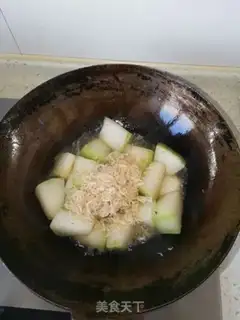 Make Wintermelon shrimp step 2