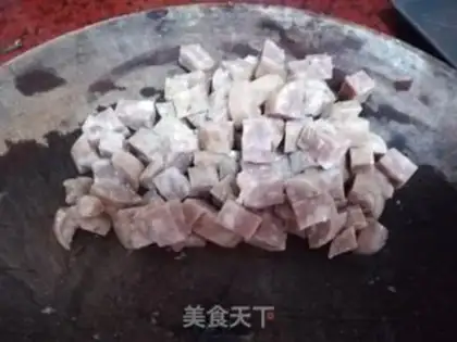 Make Black pepper beef sausage fried rice step 2