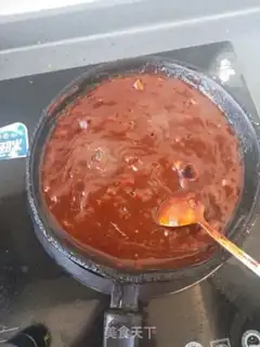 Make Korean chicken gravy step 4