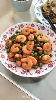 Make Peas and shrimp step 7