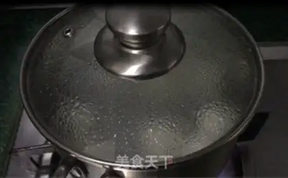 Make Black sesame soup step 2