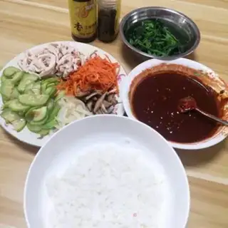Make Korean chicken gravy step 12