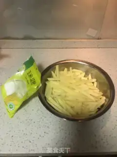 Make French fries step 0