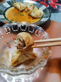 Make Fried dumplings step 12