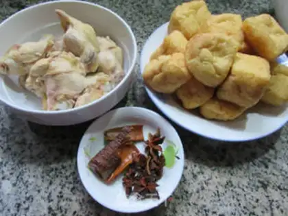 Make Tofu chicken wings step 0