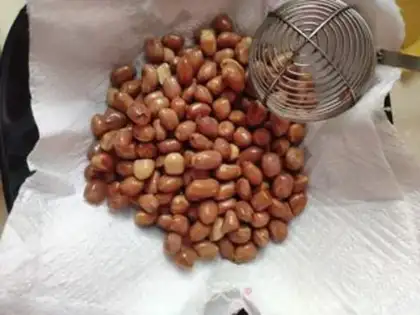 Make Pop peanuts step 3