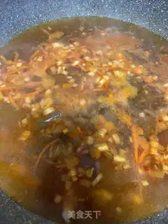 Make Duck blood fan soup step 6